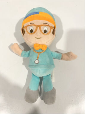 Blippi Talking Doctor Plush 10” 2022 Educational Toy Works Tested